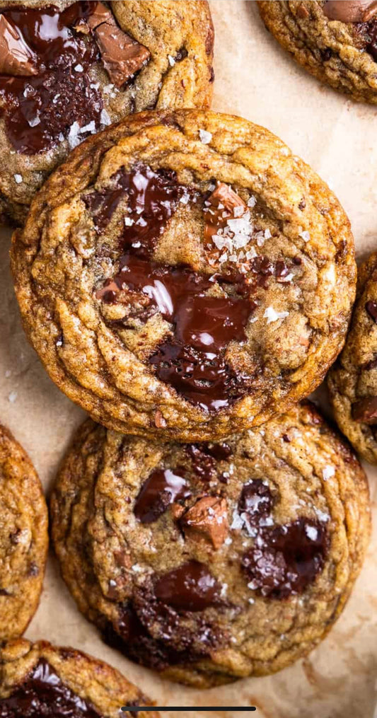 Sweet Sourdough Chocolate Chip Cookies